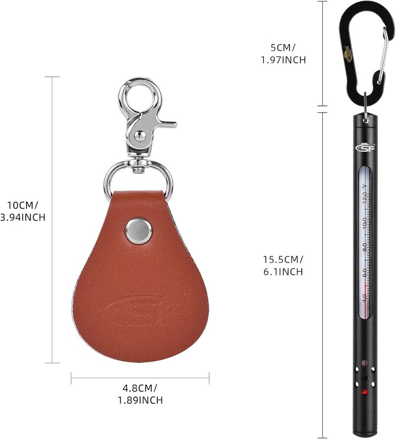 sf. Fly Fishing Tools Kit Includes a Fishing Knot Tool and Line Clipper, Zinger Retractor and Hook Remover Forceps. - Image 4